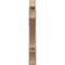 Ekena Millwork 5 1/2-in W x 36-in D x 40-in H Balboa Block Rough Cedar Woodgrain TimberThane Outlooker, Primed Tan OUTUR055X36X40BOA44RCPR - alternate 3